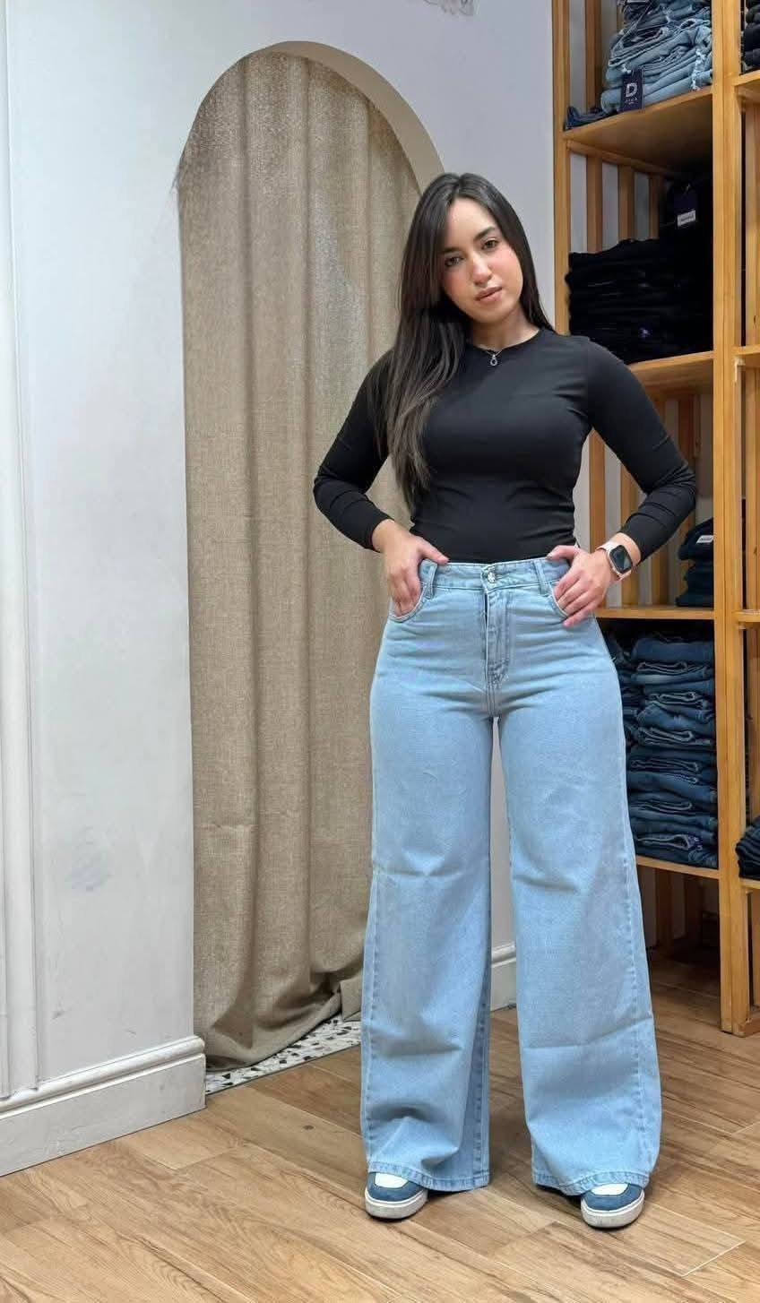 بنطلون بناتي دنيم