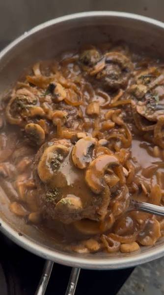 فطر اسباني + بصل اسود