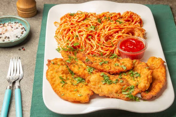 وجبة 1 بانية + مكرونة اسباجتي