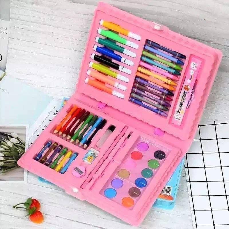 علبة ألوان متكاملة ـ68 قطعة❤️🤩