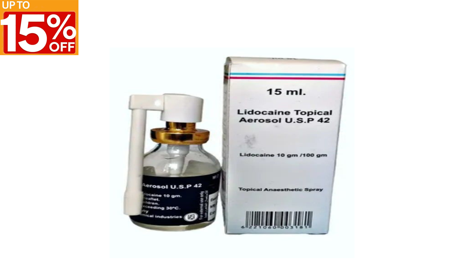 ‏Lidocaine Spray 15 ml