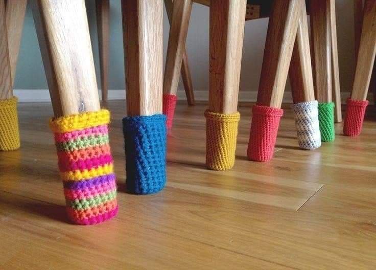 غطاء حماية لأرجل الأثاث🧶