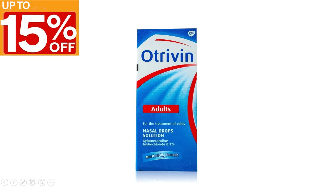 ‏Otrivin Adults nasal drops