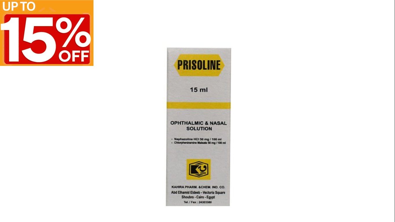‏Prisoline Eye drops 15 ml