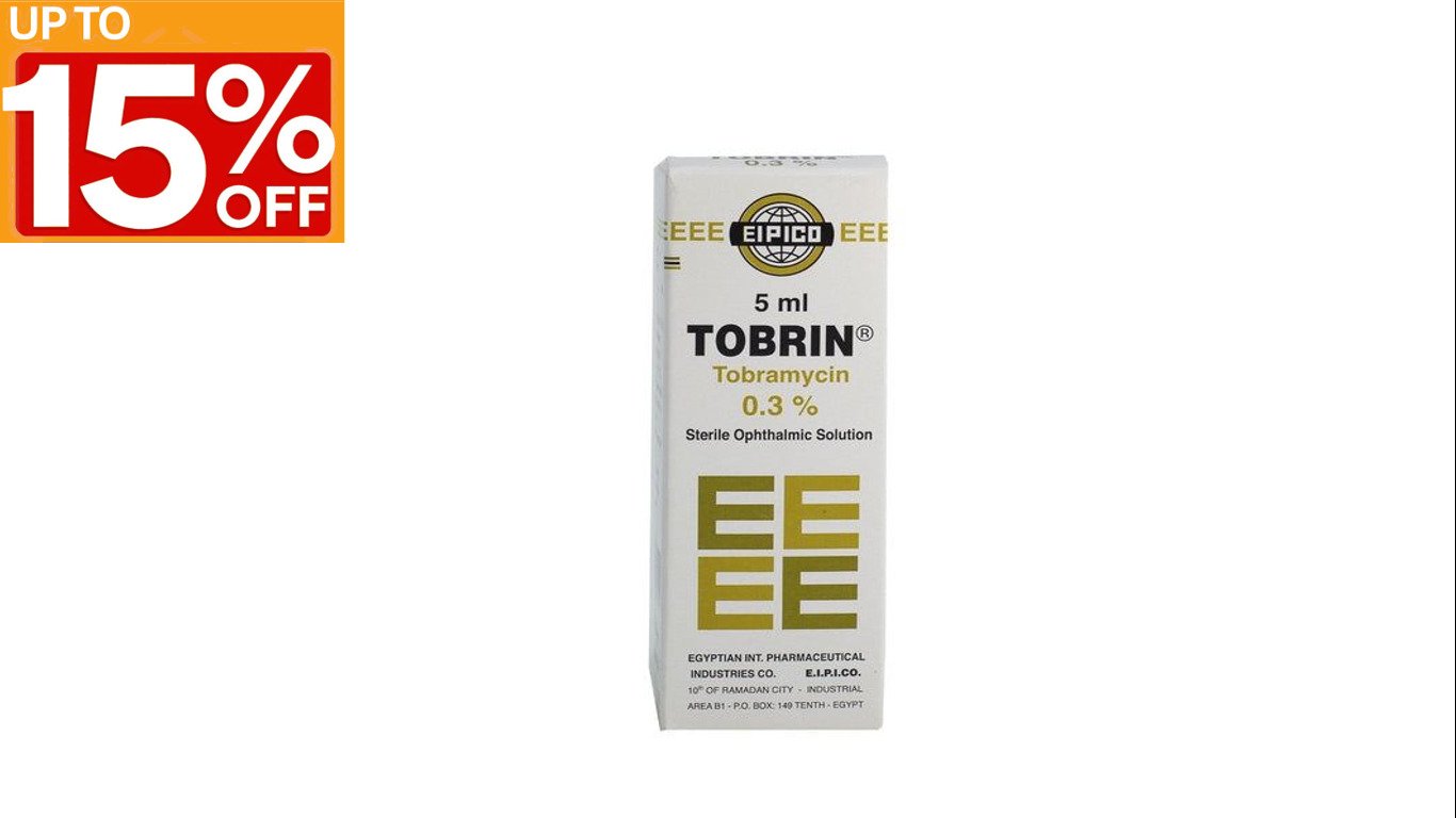 ‏Tobrin Eye Drops 5 ml