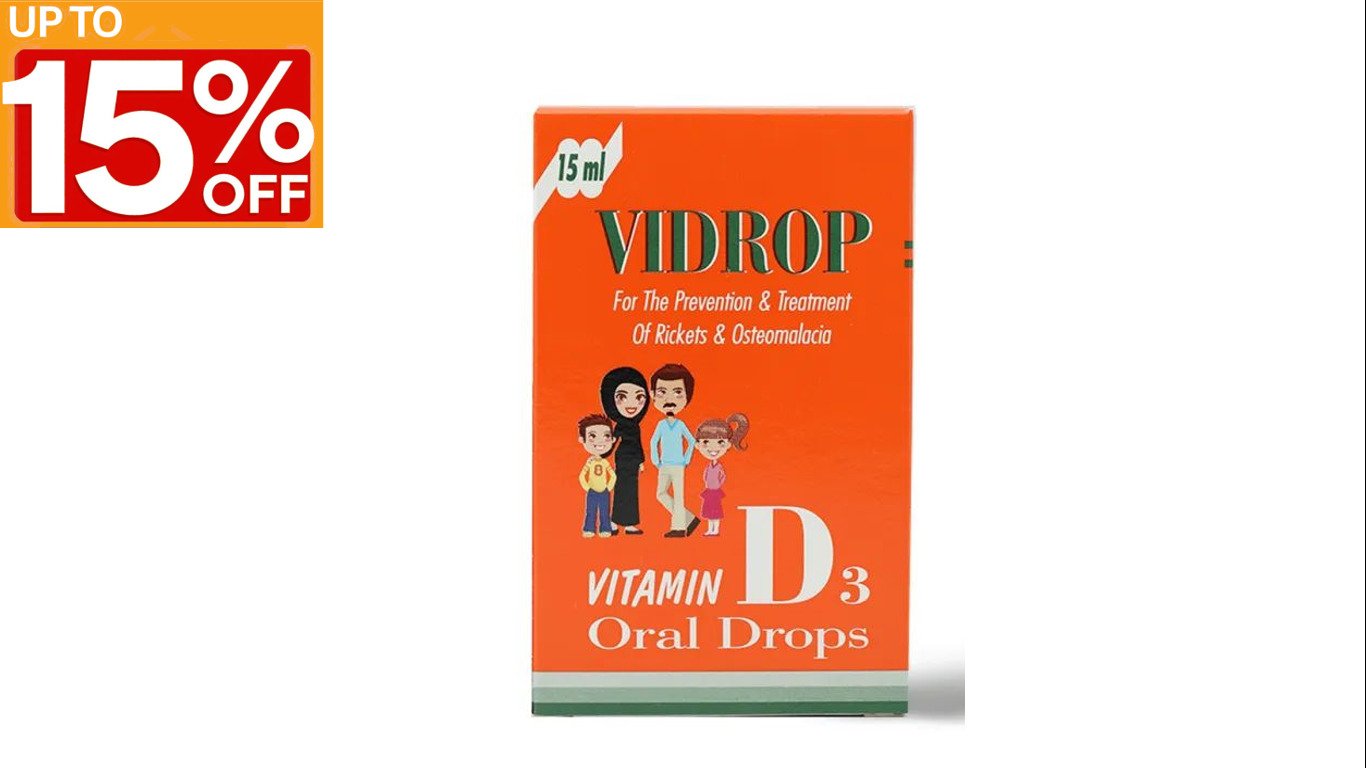 ‏Vidrop Oral Drops 15 ml